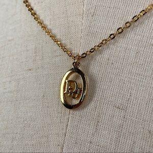 Authentic Dior Gold Tone Necklace